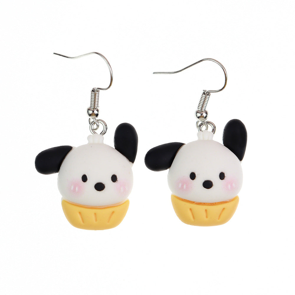 Cupcake earrings US-NiQ009