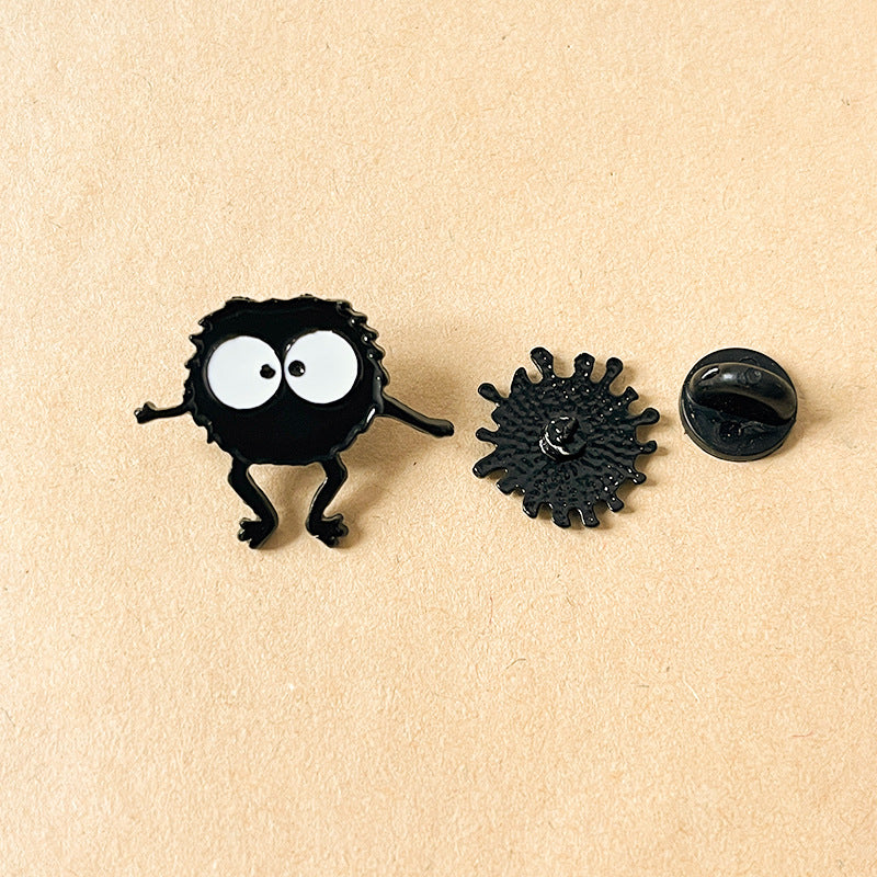 Alloy Small Coal Ball Elf brooch (Minimo de compra 6) MIC-ShengM015