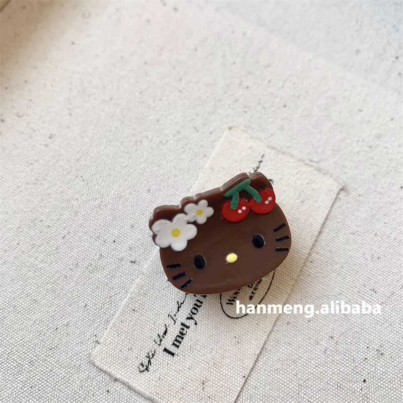 Acrylic Cute Cat Hair Clip MYA-HangM002