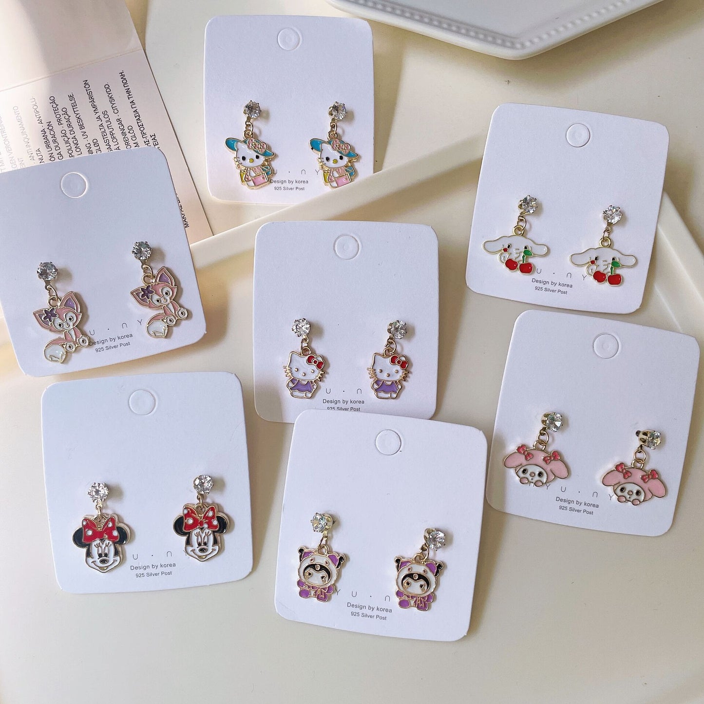 Alloy new cute cartoon earrings MIC-KaL017