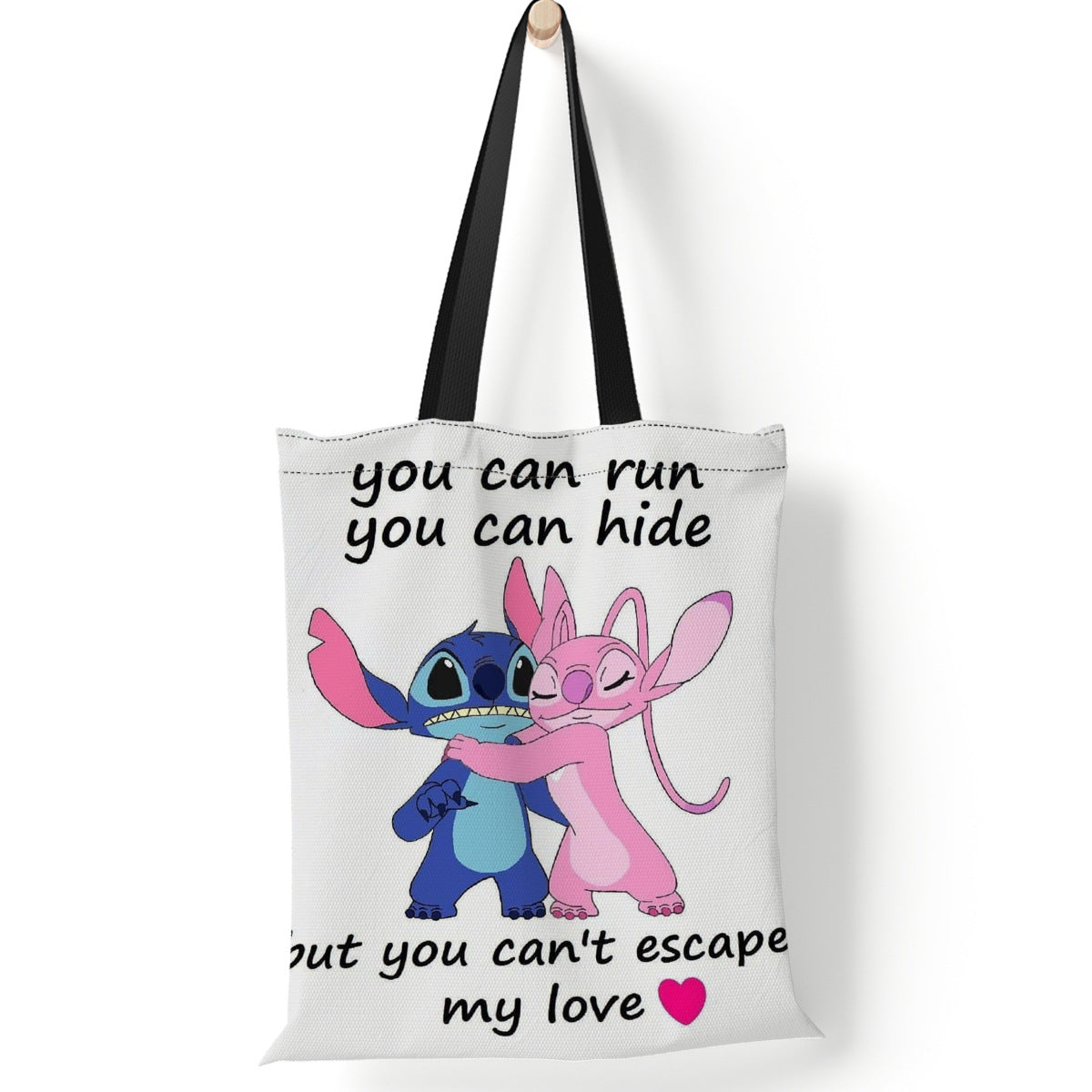 Polyester cartoon canvas shoulder bag (Minimo de Compra 2) MYA-QB009