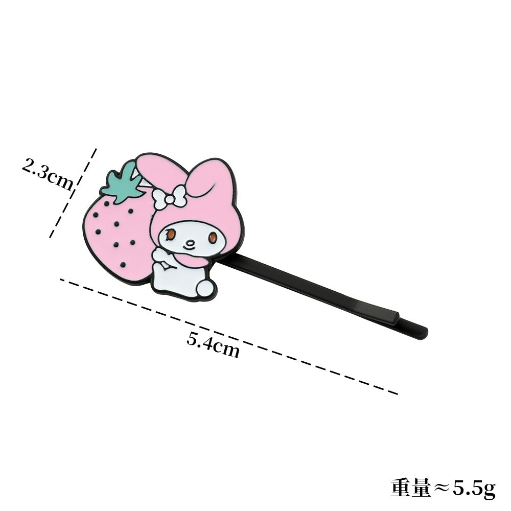 Alloy Cute Bee One Line Hair Clip (Minimo de compra 2) MIC-YunX011