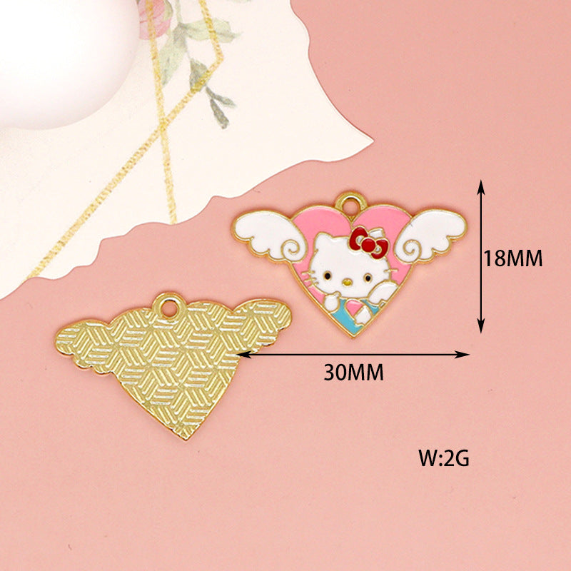 Alloy cartoon small animal pendant (Minimo de Compra 10) MIC-JingX013