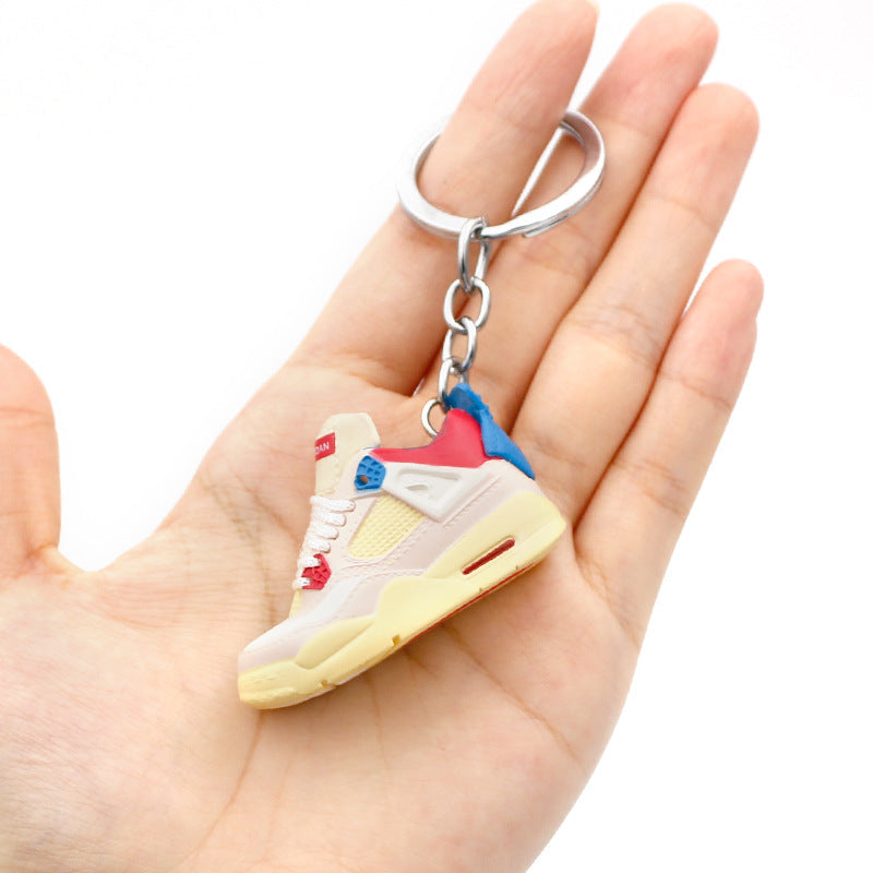 keychain 3D three-dimensional sneakers toy jewelry pendant (F) MIC-QLP032