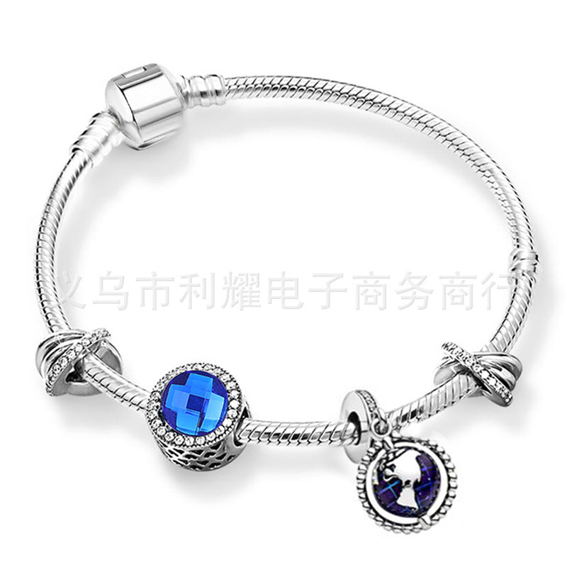 Alloy DIY Pandora Cartoon Bracelet MYA-LiY019