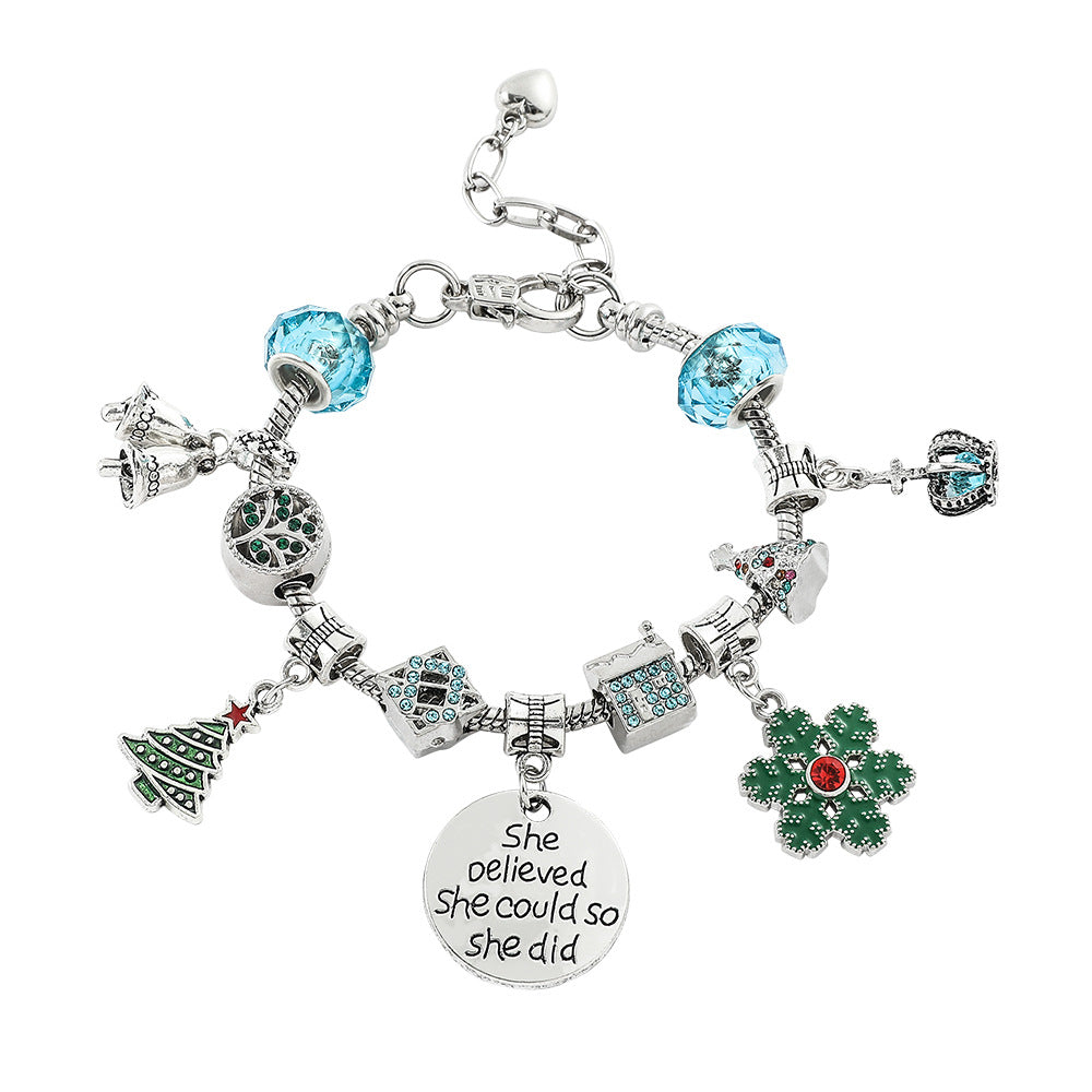 Alloy Christmas Series Bracelet (Minimo de Compra 4) MIC-BoS010