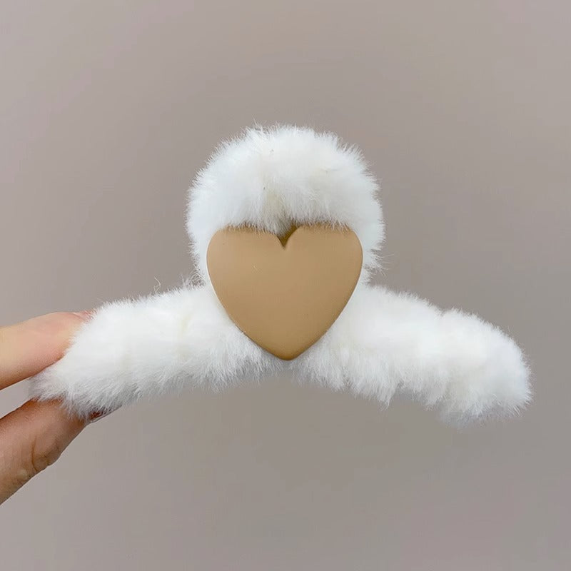 Plush cartoon cute hair clip MIC-KaW001