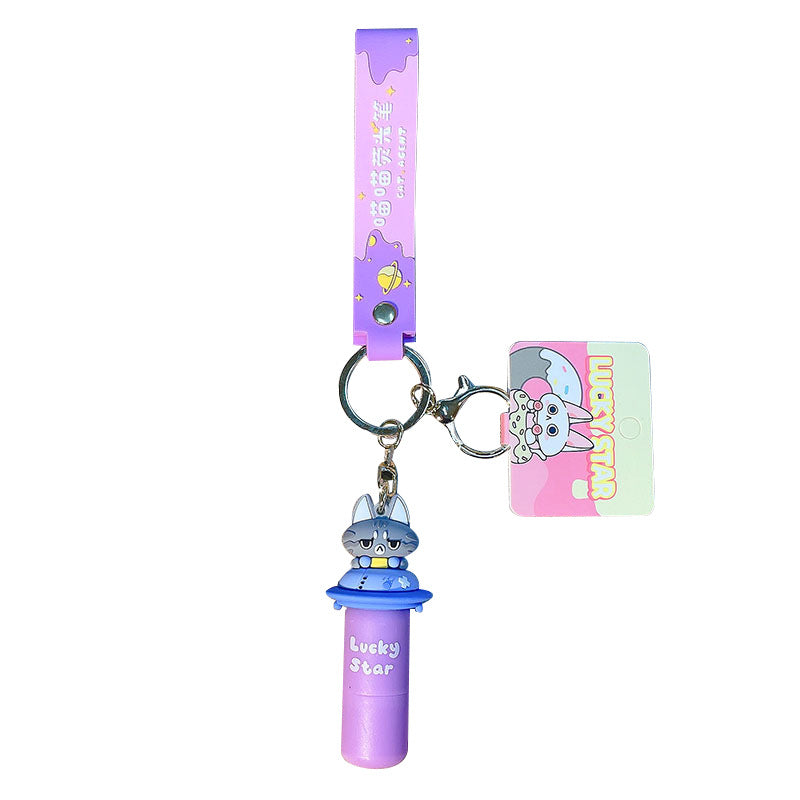 PVC Meow Fluorescent Pen Keychain MIC-JinG018