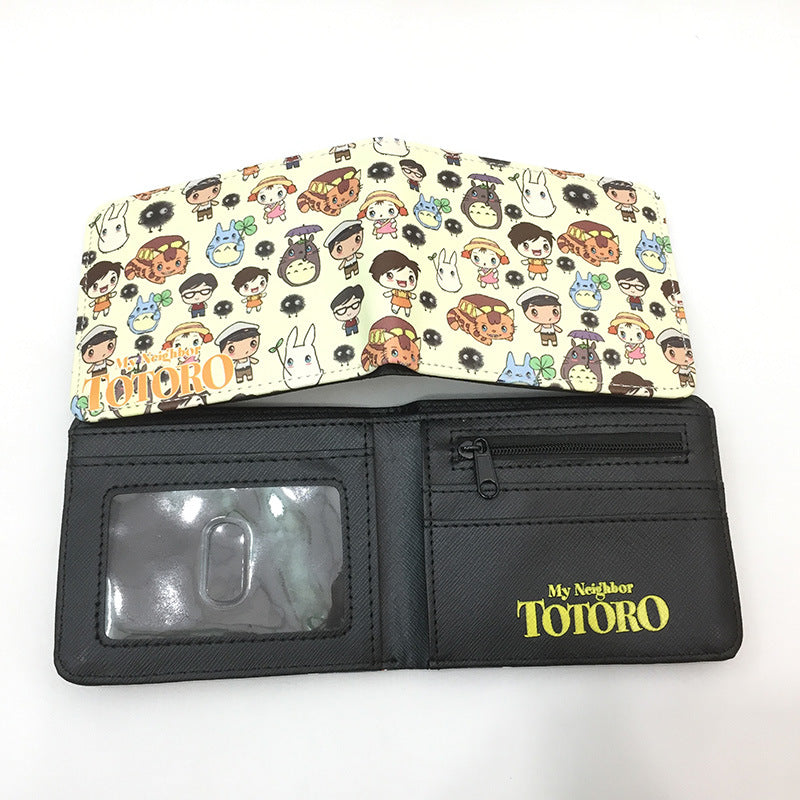 PU cartoon anime short zipper wallet MIC-ChangY009