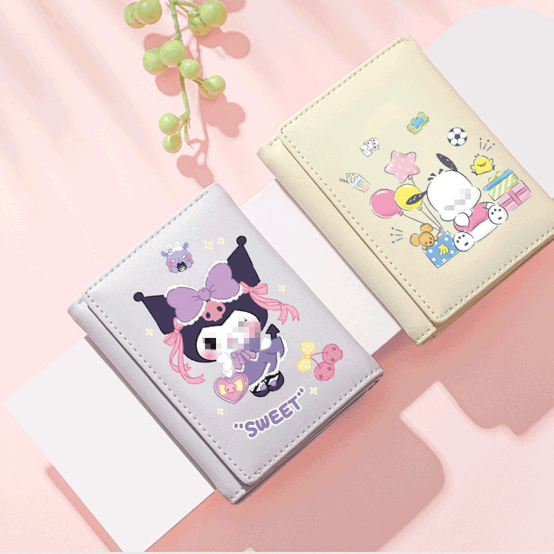 PU printed cartoon cute zero wallet (Minimo de compra 3) MYA-JiaL003