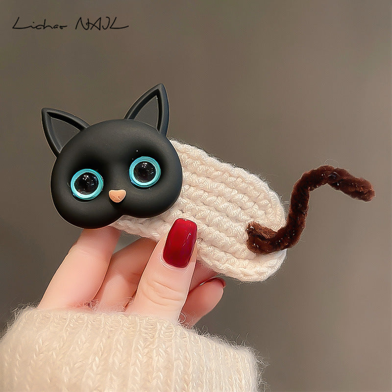 Plastic Cat Series Hair Clips (Minimo de compra 10) MIC-DingA004