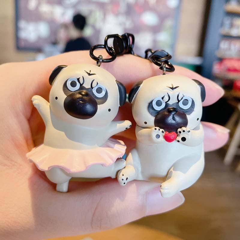 PVC cartoon doll keychain MIC-JinG004