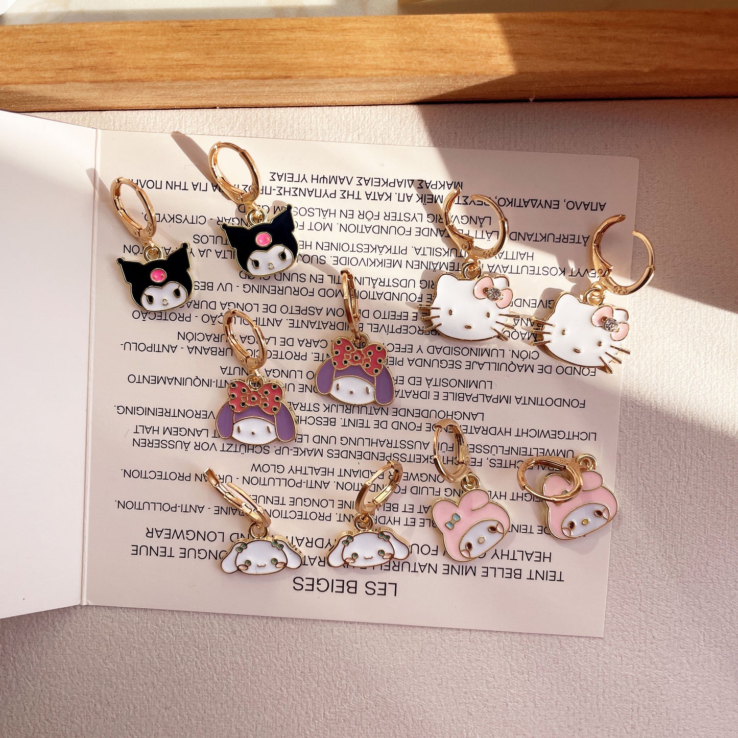 Alloy Sweet Personalized Cartoon Earrings YiJ030