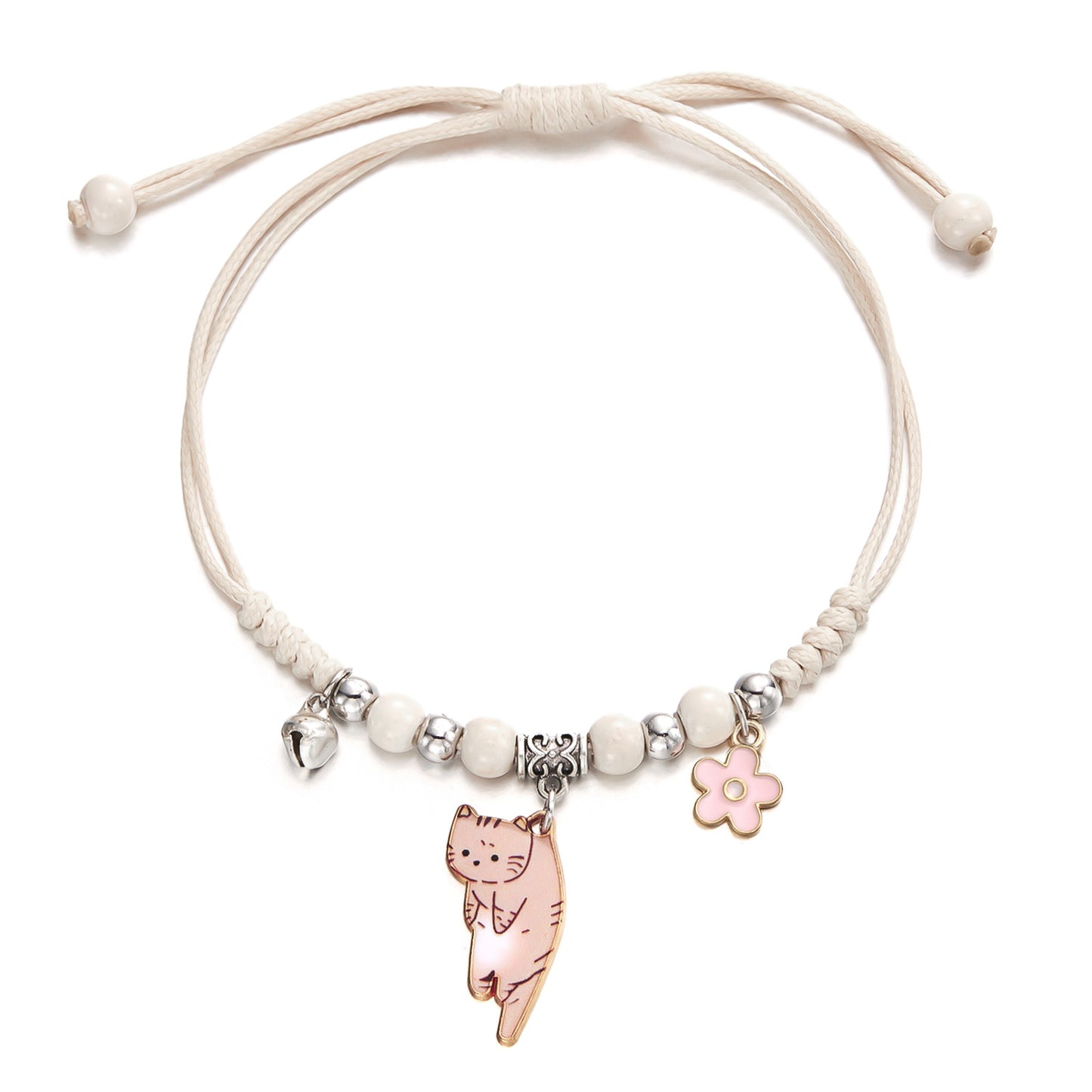 Alloy Simple Lazy Cat Bracelet MIC-ChuY024