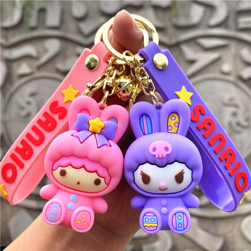 PVC new cartoon doll keychain MIC-YiM006