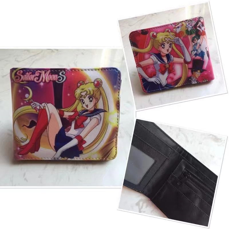 PU cartoon anime short zipper wallet MIC-ChangY005