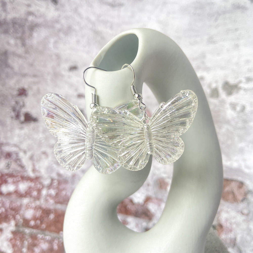 Acrylic ins Wind Butterfly Earrings (Minimo de compra 2) MYA-YiD028