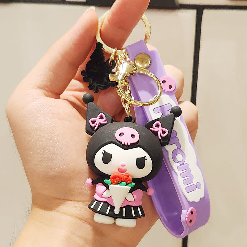 PVC New Cartoon Drip Glue Keychain MIC-ZhuoJ010