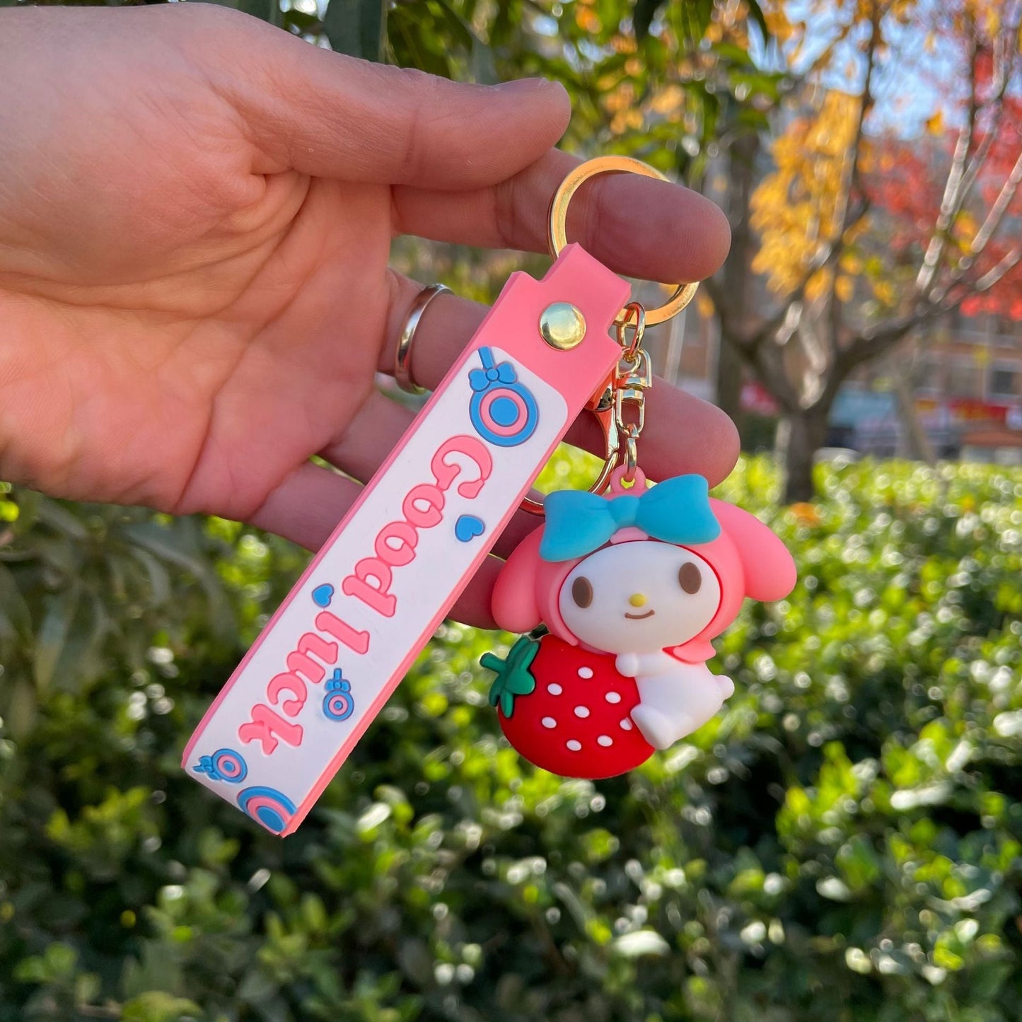 PVC strawberry animation keychainMinimo de compra 2 MIC-YaoP001