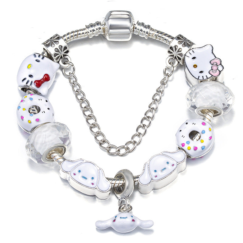 Alloy DIY Pandora Cartoon Bracelet MIC-LiY022