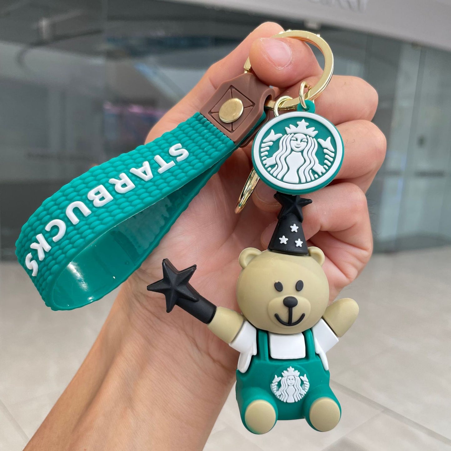 PVC New Starbucks Milk Tea Cup Keychain MIC-YaoP025