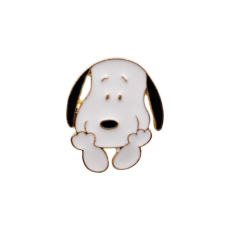 Alloy Snoopy brooch (Minimo de compra 2) MIC-FuD011