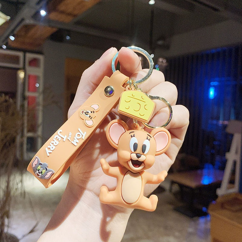 keychain Cute silicone doll pendant doll keychainMIC-JuJi001