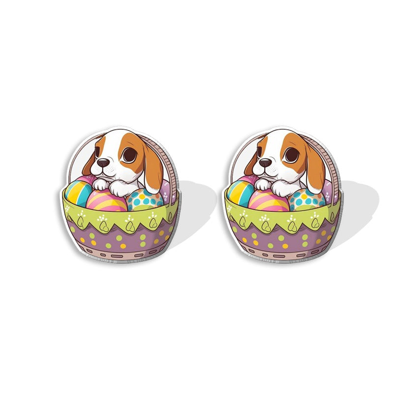 Alloy Easter Small Animal Earrings (Minimo de compra 5) MIC-XiangL066