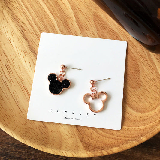 Alloy mouse earrings MIC-BaoY024