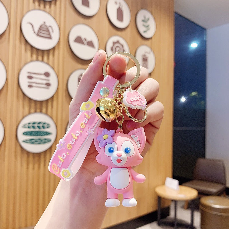 keychain Cute silicone doll pendant doll keychainMIC-JuJi001