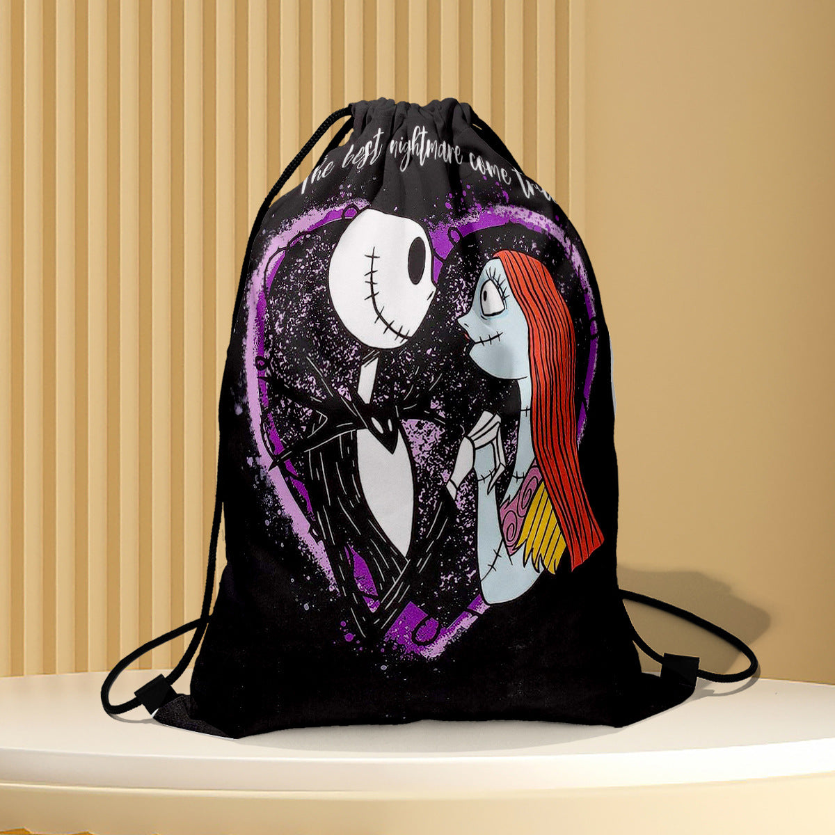 Polyester Halloween drawstring backpack (Minimo de Compra 2) MYA-QB006