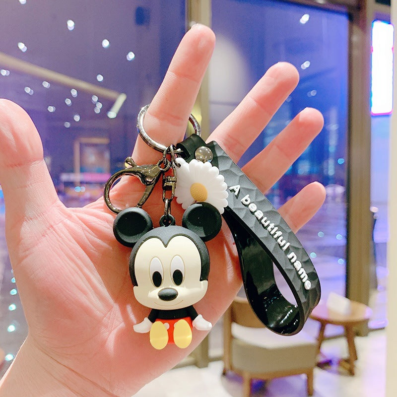 keychain Cute silicone doll pendant doll keychainMIC-JuJi001