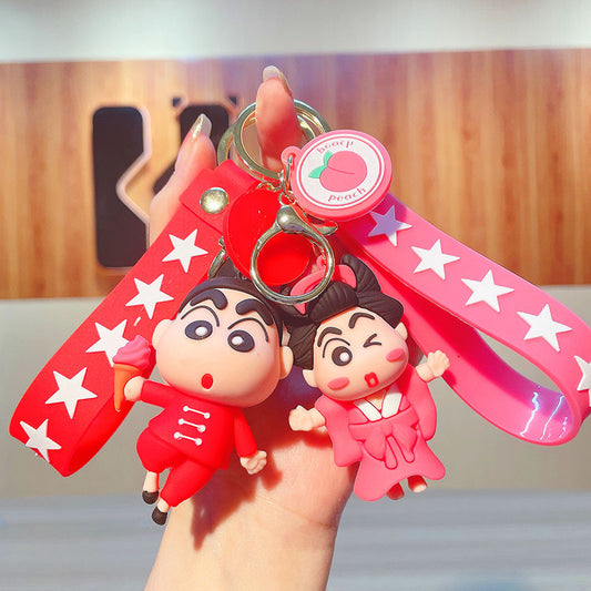 PVC cartoon doll keychain MIC-JinG020