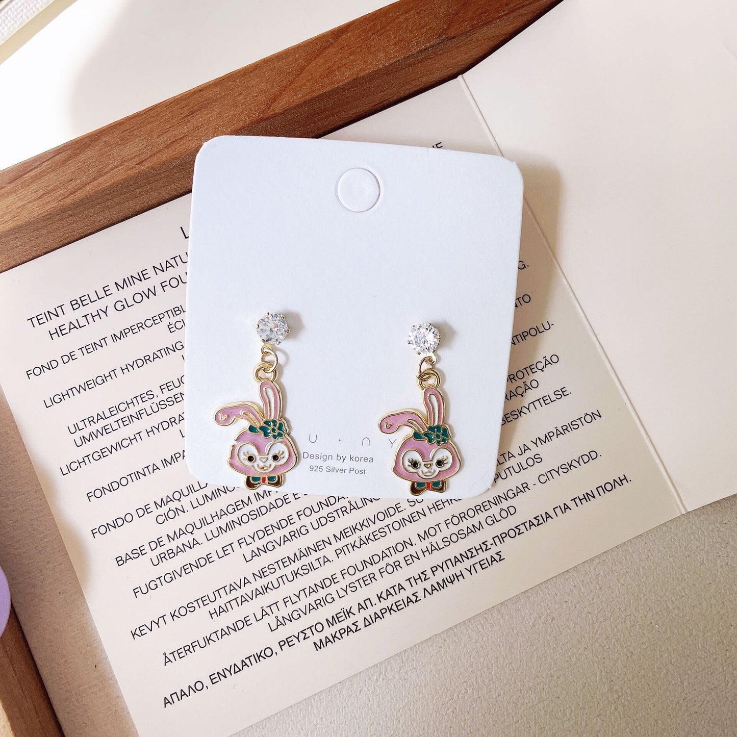 Alloy new cute cartoon earrings MIC-KaL017