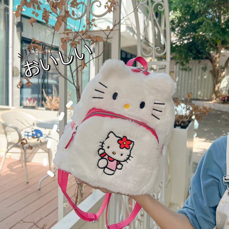 Shoulder Bag Plush Cartoon Casual (S) ZeZ001