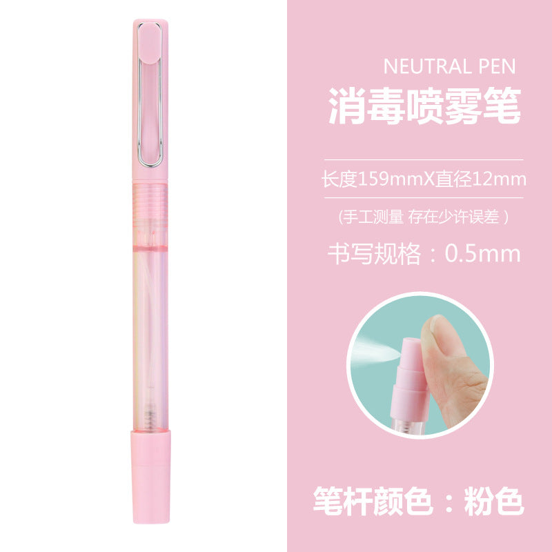 Multifunctional Spray Plastic Ballpoint Pen LuDa001