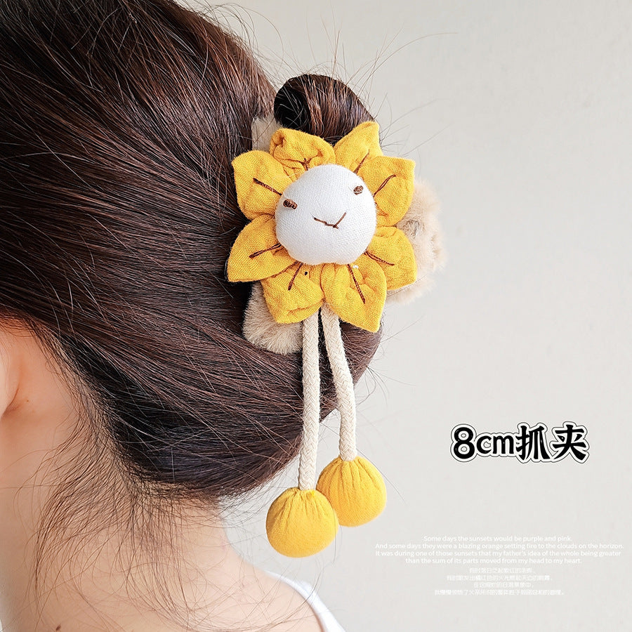 Plush cartoon cute hair clip MYA-WoD005