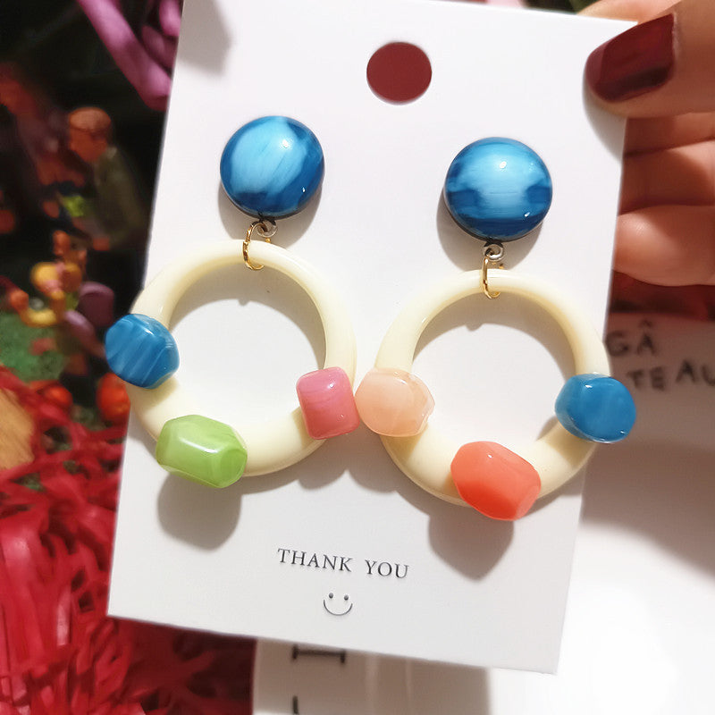 Alloy Cute Earrings MIC-XingJ087