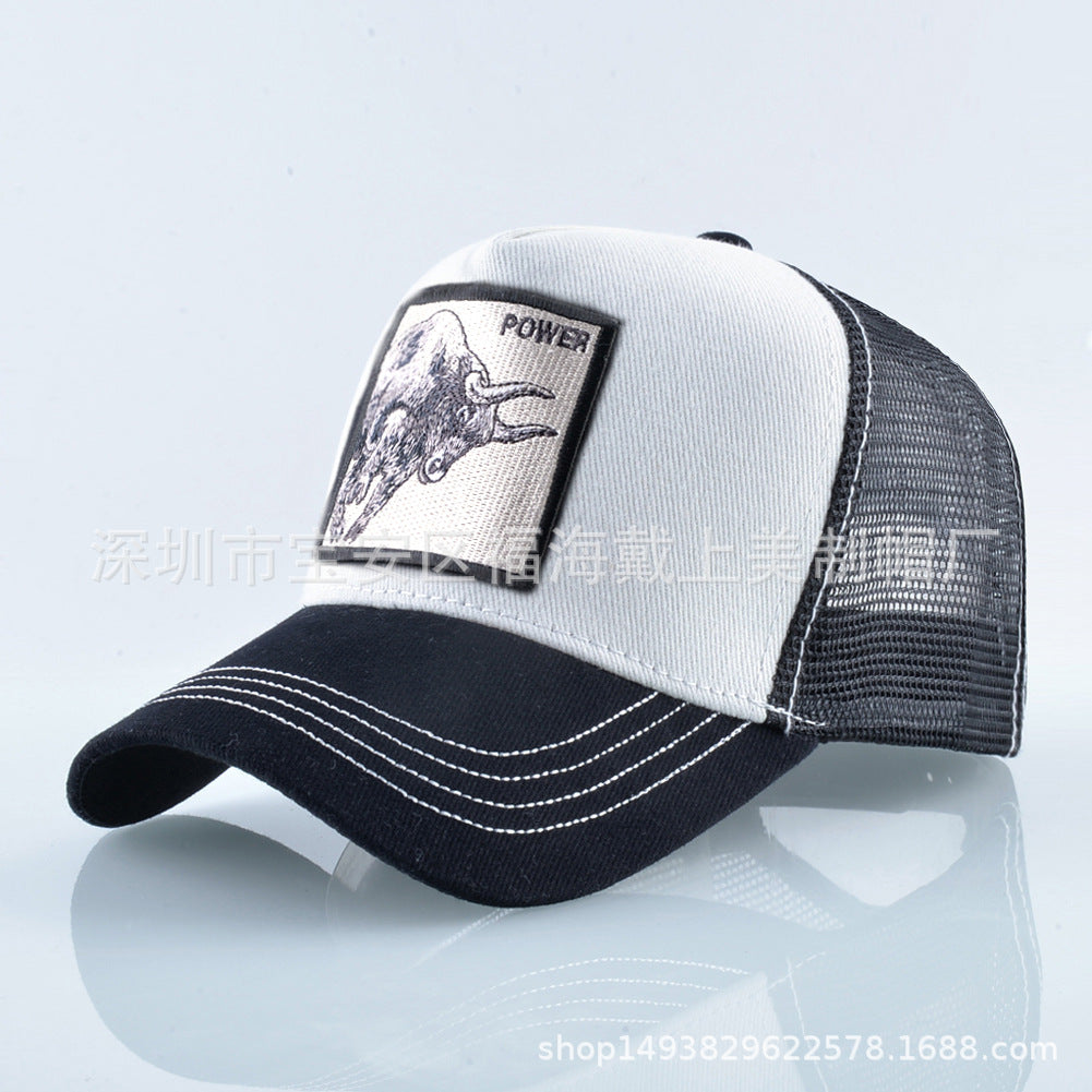 Nylon embroidered animal Baseball cap MYA-DSM013