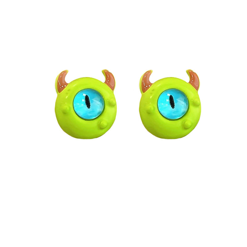 Alloy Big Eye Small Monster Earrings (Minimo de Compra 2) MIC-ShuangX010