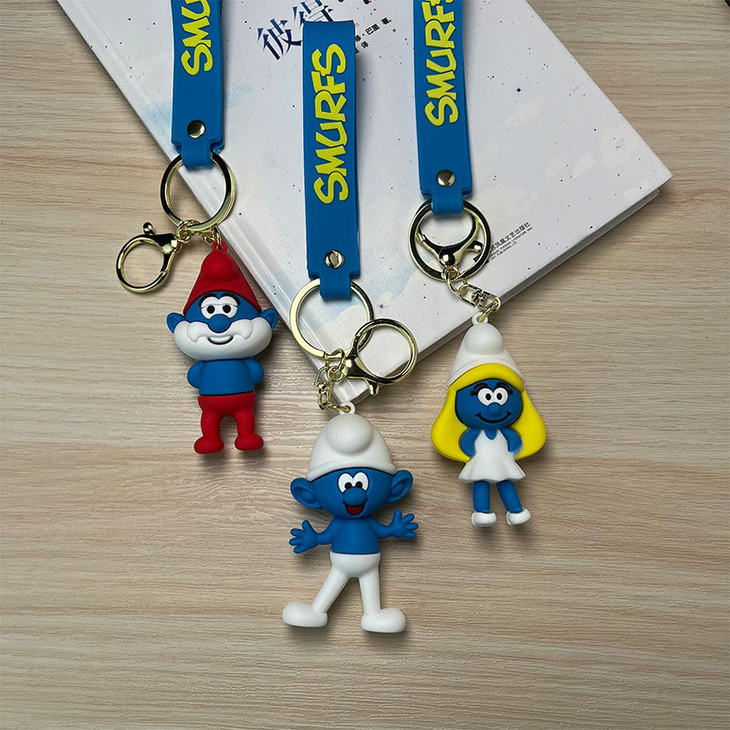 Pvc popular animation keychain MIC-MIAOY017