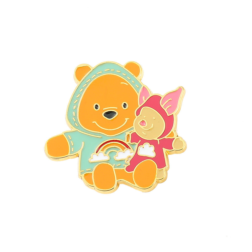 Alloy Bear brooch (Minimo de Compra 10) MIC-ShengY011