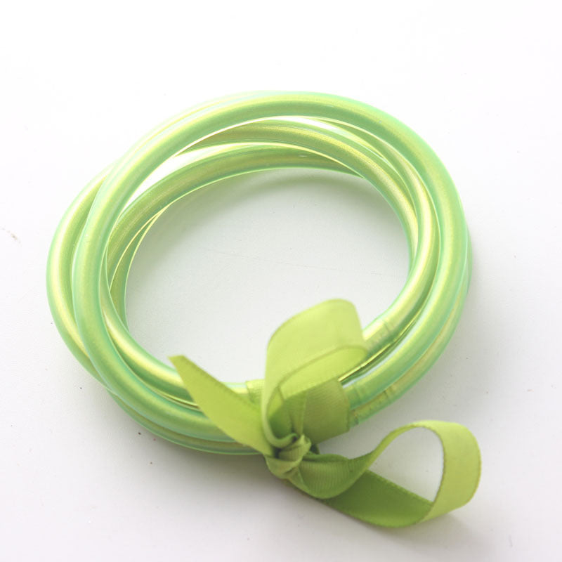 PVC silicone rice bead series bracelet (Minimo de Compra 2) MIC-HuiF005