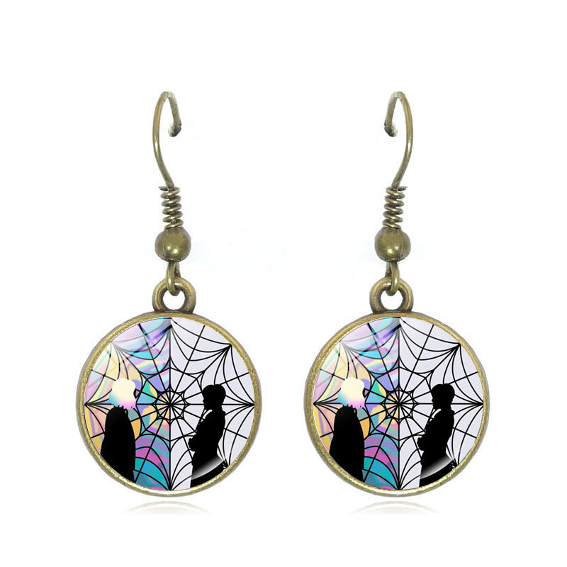 alloy vintage earrings MIC-ES-JiaY003