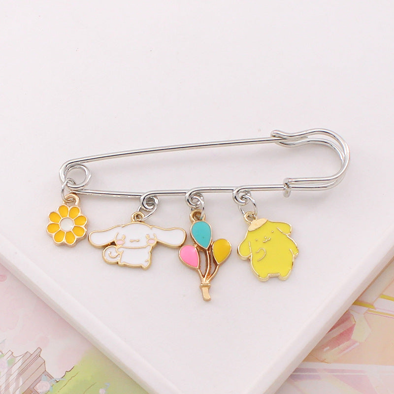 Alloy cartoon animal brooch (Minimo de compra 2) MIC-LiY018