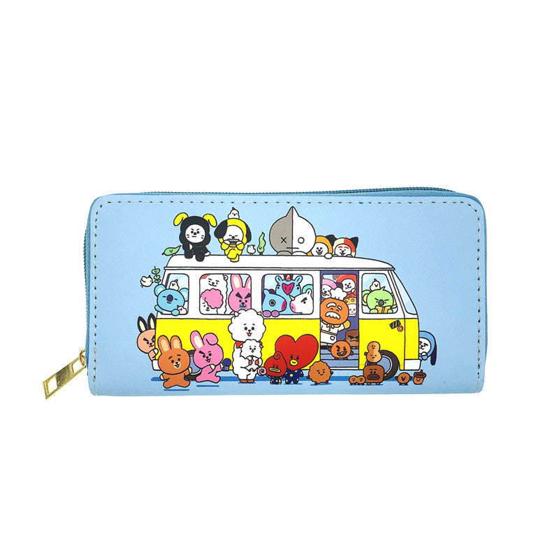 PU cartoon wallet (Minimo de compra 3) MIC-JiR034