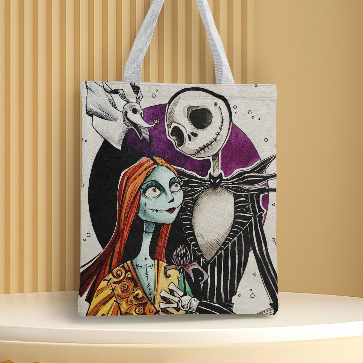 Polyester Halloween canvas shoulder bag (Minimo de Compra 2) MYA-QB010