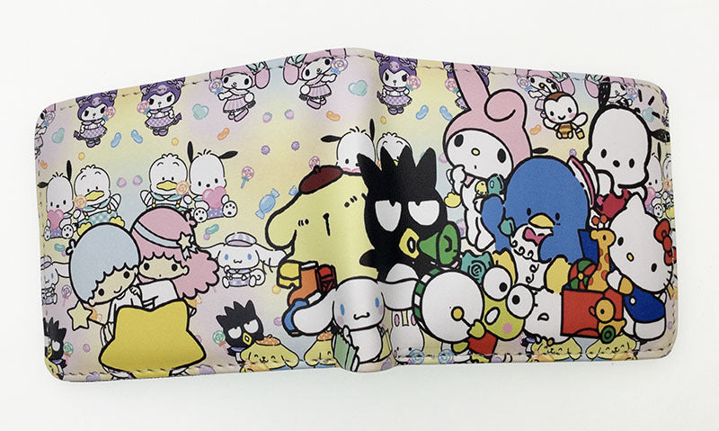 PU cartoon anime short zipper wallet MIC-ChangY015