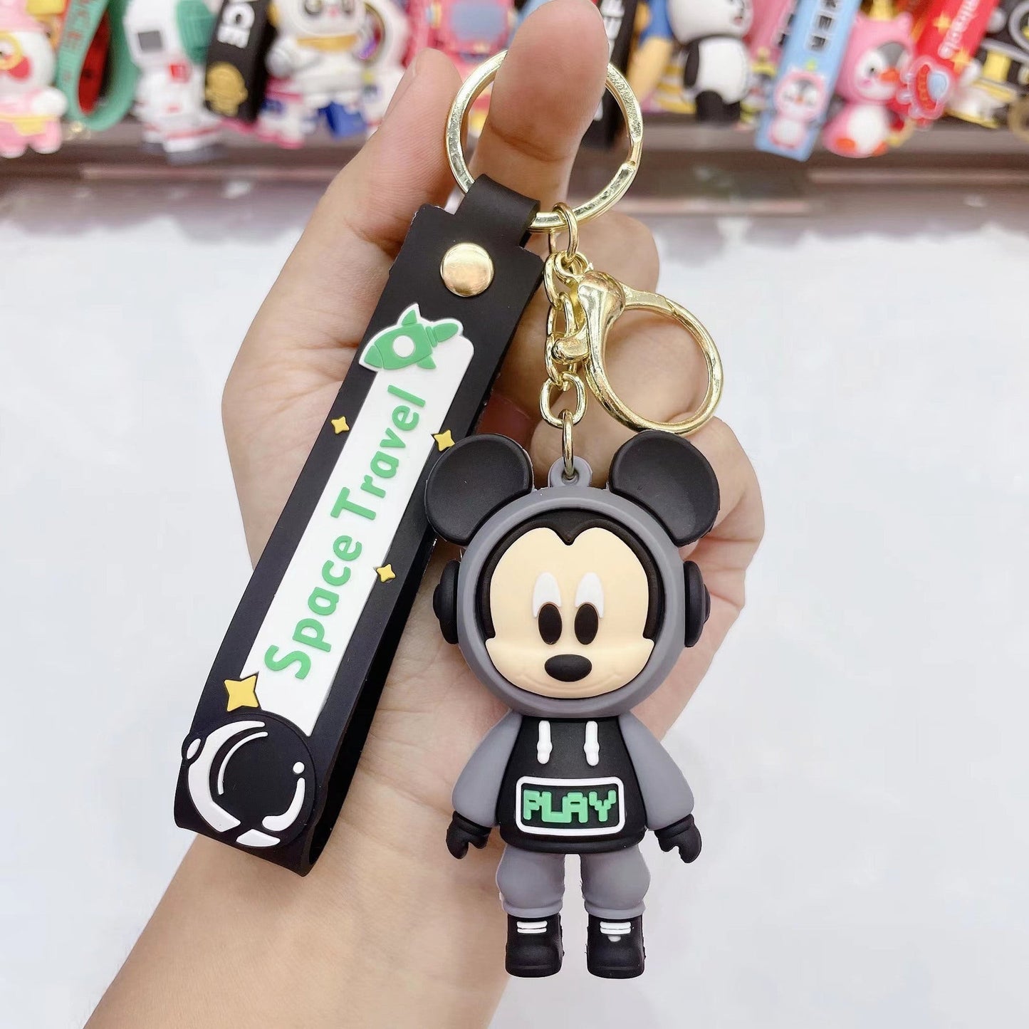 PVC new doll cartoon keychain (Minimo de compra 2）MIC-JuS007