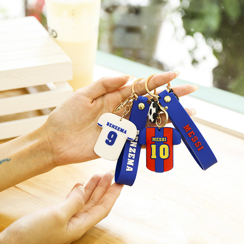 Keychain PVC World Cup Fan Souvenir Pendant Minimo de compra 2 XHuang004